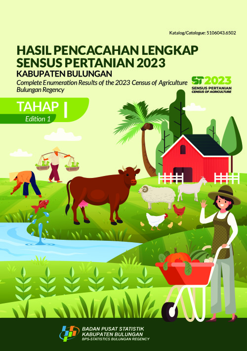 Hasil Pencacahan Lengkap Sensus Pertanian 2023 Kabupaten Bulungan