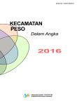 Kecamatan Peso Dalam Angka 2016