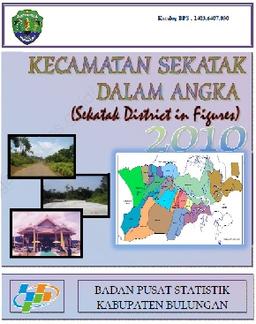 Kecamatan Sekatak Dalam Angka Tahun 2010 Kabupaten Bulungan