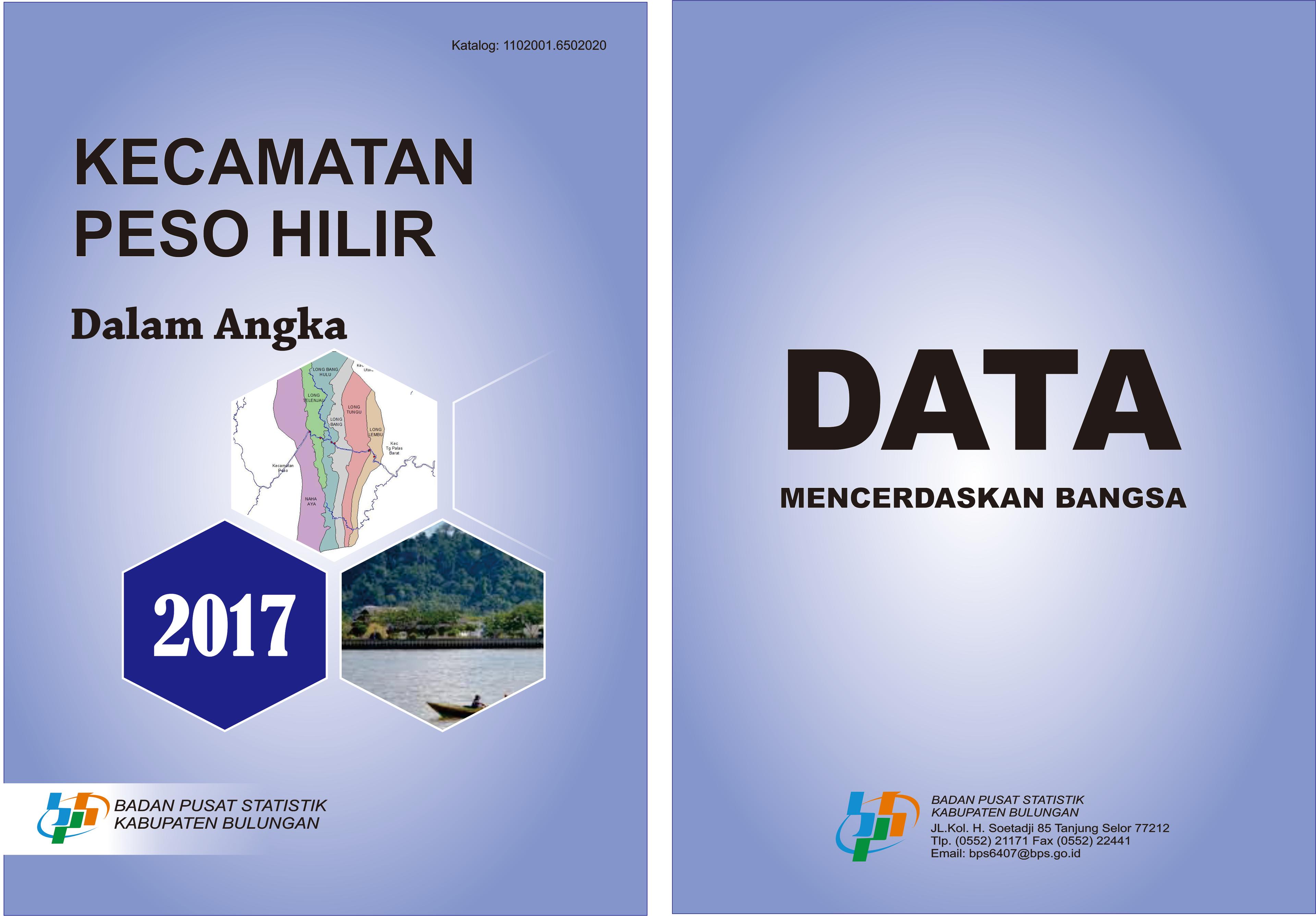 Peso Hilir Subdistrict in Figures 2017