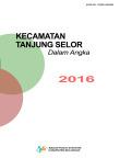 Kecamatan Tanjung Selor Dalam Angka 2016