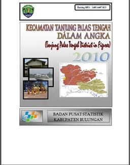 Kecamatan Tanjung Palas Tengah Dalam Angka Tahun 2010 Kabupaten Bulungan